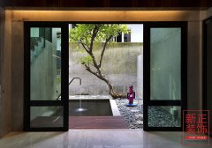 豪华别墅装饰设计公司_庭院设计温馨精致