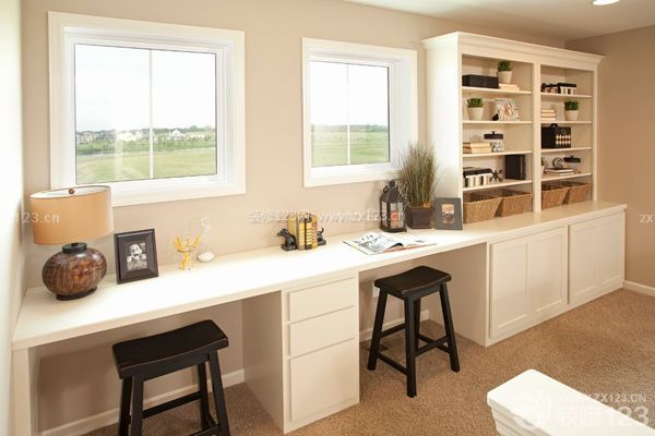 阳台改造――小书房的惬意