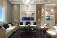 简单的欧美风格别墅设计风格享受温暖的空间感