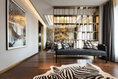 客人餐厅是一体化的，所以设计更漂亮！