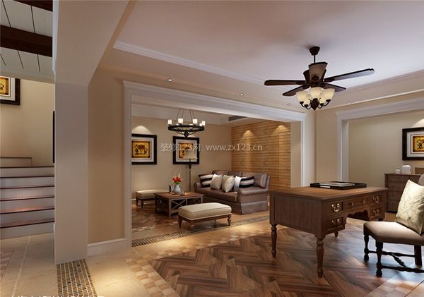 叠加别墅装修案例