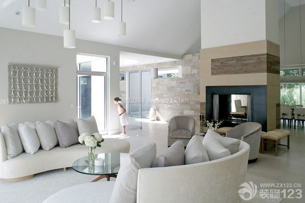 别墅客厅设计说明