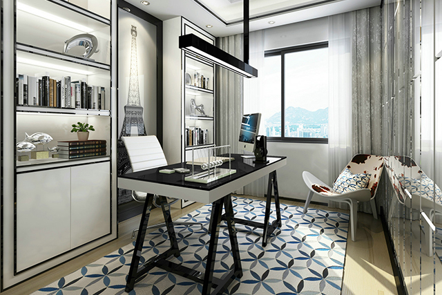 别墅书房设计3