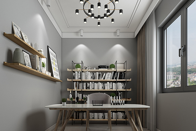 别墅书房设计2