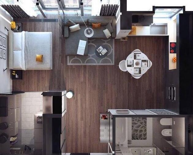 重庆王玮工作室专业室内家装设计师，精巧的家装规划效果图共享
